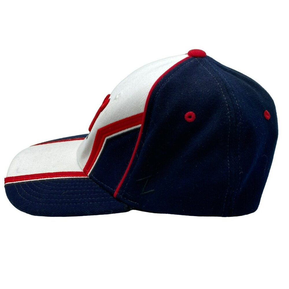 Vintage New Jersey Devils Hat Zephyr Fitted Back L/XL Hockey NHL - Picture 2 of 7